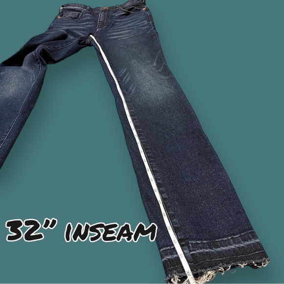 EUC Pilcro and the Letterpress cigarette style jeans with let out hem. Size 26 - Picture 4 of 11